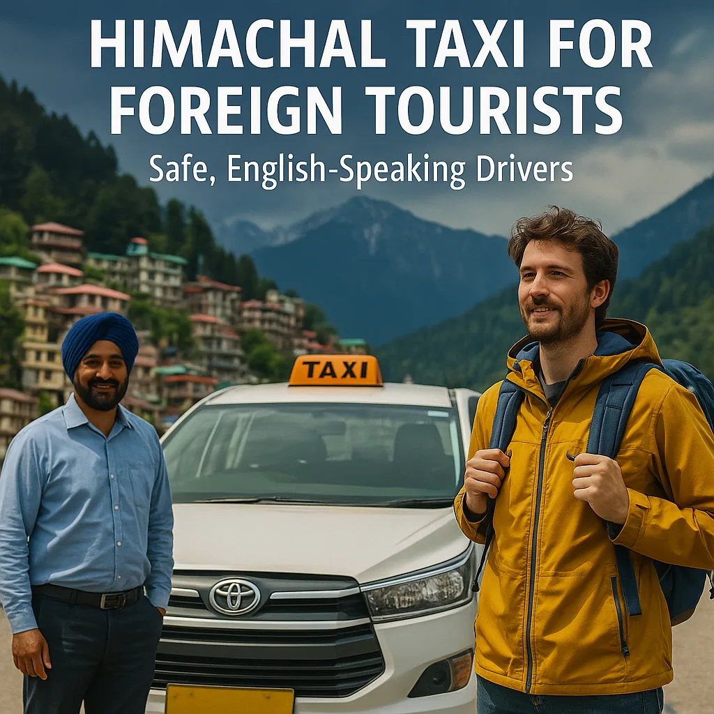 Delhi airport to Himachal taxi